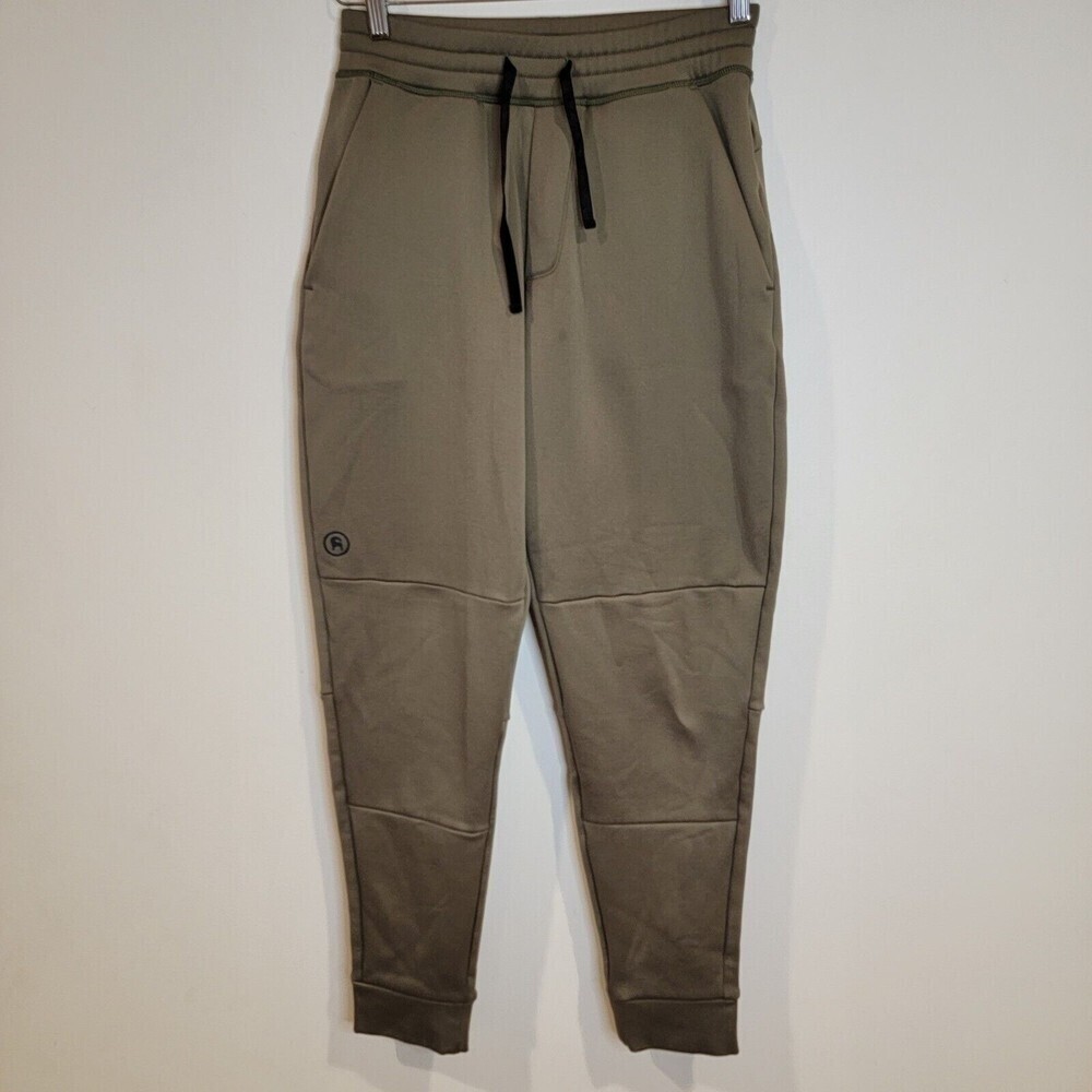 Backcountry Mens Olive Green Joggers Size Small Soft Pockets Drawstring